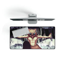 Load image into Gallery viewer, Inosuke Hashibira, Kimetsu no Yaiba, Mouse Pad (Desk Mat)
