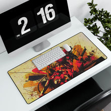 Load image into Gallery viewer, Asuka and Unit 02 Street Art Mouse Pad (Desk Mat) With Laptop
