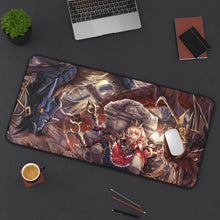 Load image into Gallery viewer, Granblue Fantasy Cagliostro, Granblue Fantasy, Ouroboros Mouse Pad (Desk Mat) On Desk
