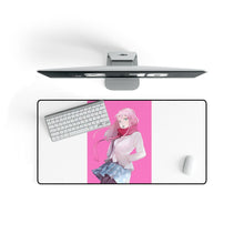 Load image into Gallery viewer, Zero Two (Darling in the FranXX), Mouse Pad (Desk Mat) On Desk
