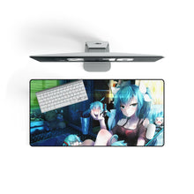 Load image into Gallery viewer, Vocaloid Mouse Pad (Desk Mat) On Desk
