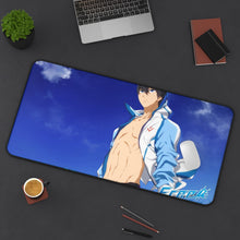 Load image into Gallery viewer, Free! Haruka Nanase Mouse Pad (Desk Mat) On Desk
