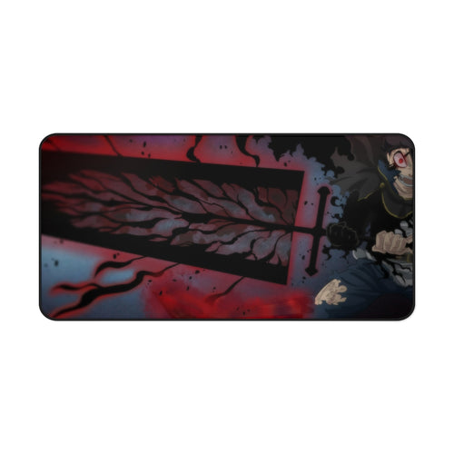 Black Clover Asta Mouse Pad (Desk Mat)