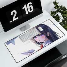 Load image into Gallery viewer, Anime Girl Mouse Pad (Desk Mat) With Laptop

