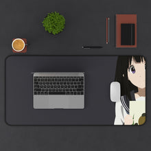 Load image into Gallery viewer, Eru Chitanda  Minimalst Mouse Pad (Desk Mat) With Laptop
