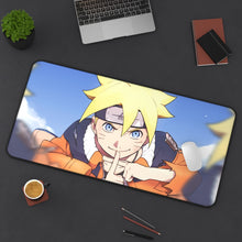 Load image into Gallery viewer, Boruto Mouse Pad (Desk Mat) On Desk
