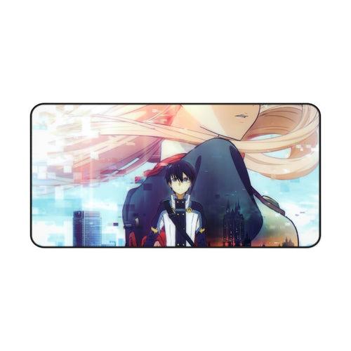 Sword Art Online Kazuto Kirigaya, Asuna Yuuki Mouse Pad (Desk Mat)