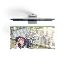 Load image into Gallery viewer, Anime Girl Mouse Pad (Desk Mat) On Desk
