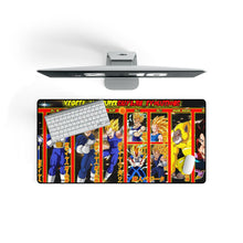 Load image into Gallery viewer, Vegeta Supersaiyajin Evolutions Mouse Pad (Desk Mat) On Desk
