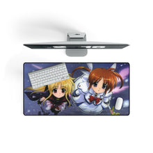Load image into Gallery viewer, Magical Girl Lyrical Nanoha Mouse Pad (Desk Mat) On Desk
