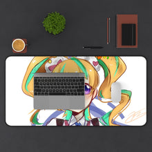 Load image into Gallery viewer, Kiznaiver Niko Niiyama Mouse Pad (Desk Mat) With Laptop
