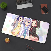 Load image into Gallery viewer, Is The Order A Rabbit? Mouse Pad (Desk Mat) On Desk
