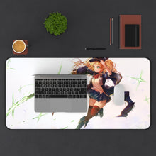 Load image into Gallery viewer, Granblue Fantasy Granblue Fantasy, Monika Mouse Pad (Desk Mat) With Laptop
