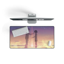 Load image into Gallery viewer, Your Name. Mouse Pad (Desk Mat) On Desk
