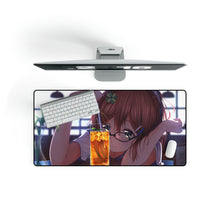 Load image into Gallery viewer, Anime, Cute, Girl, Glasses, Mouse Pad (Desk Mat)
