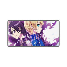 Load image into Gallery viewer, Kirito &amp; Eugeo Mouse Pad (Desk Mat)
