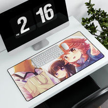 Load image into Gallery viewer, Hakumei to Mikochi Mouse Pad (Desk Mat) With Laptop
