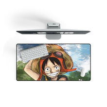 Load image into Gallery viewer, One Piece Monkey D. Luffy Mouse Pad (Desk Mat) On Desk
