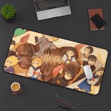 Load image into Gallery viewer, Mob Psycho 100 Shigeo Kageyama, Teruki Hanazawa Mouse Pad (Desk Mat) On Desk

