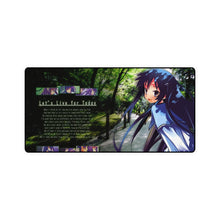 Load image into Gallery viewer, Hanbun no Tsuki ga Noboru Sora Mouse Pad (Desk Mat)
