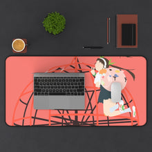 Load image into Gallery viewer, Monogatari (Series) Mouse Pad (Desk Mat) With Laptop
