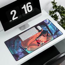 Load image into Gallery viewer, Naruto and Kurama Mouse Pad (Desk Mat) With Laptop

