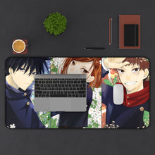 Load image into Gallery viewer, Megumi Fushiguro Mouse Pad (Desk Mat) With Laptop
