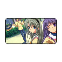 Load image into Gallery viewer, Clannad Tomoya Okazaki, Tomoyo Sakagami, Kyou Fujibayashi Mouse Pad (Desk Mat)
