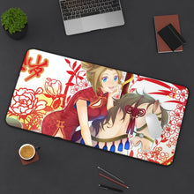 Load image into Gallery viewer, Os-tan Mouse Pad (Desk Mat) On Desk
