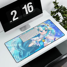 Load image into Gallery viewer, Hug! Pretty Cure Mouse Pad (Desk Mat) With Laptop
