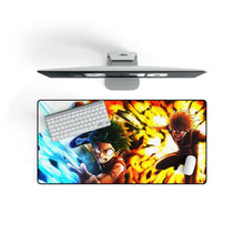 Load image into Gallery viewer, Midoriya ,Bakugou and Todoroki Mouse Pad (Desk Mat) On Desk
