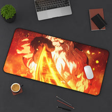 Load image into Gallery viewer, Dr. Stone Kaseki Mouse Pad (Desk Mat) On Desk
