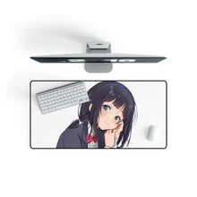 Load image into Gallery viewer, Anime Girl Mouse Pad (Desk Mat) On Desk
