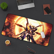 Load image into Gallery viewer, God Gundam Mouse Pad (Desk Mat) On Desk

