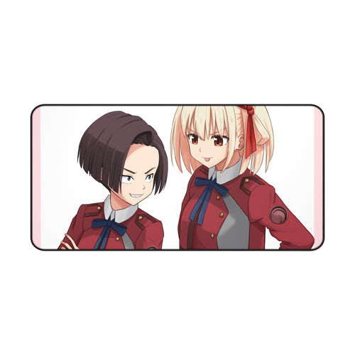 Lycoris Recoil Chisato Nishikigi, Fuki Harukawa Mouse Pad (Desk Mat)