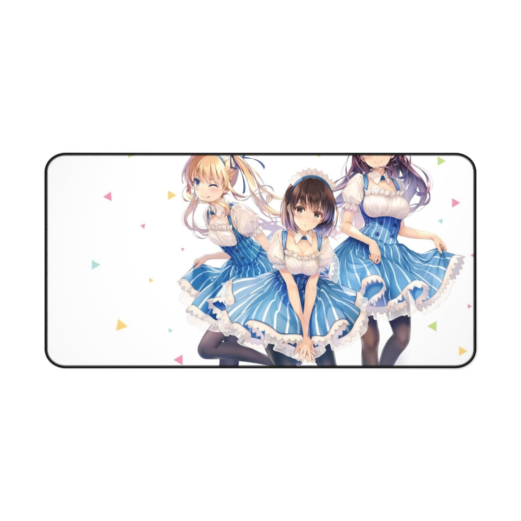 Saekano: How To Raise A Boring Girlfriend Mouse Pad (Desk Mat)