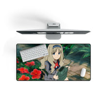 Load image into Gallery viewer, Kokoro in the Garden Mouse Pad (Desk Mat) On Desk
