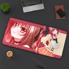 Load image into Gallery viewer, Polyphonica Mouse Pad (Desk Mat) On Desk
