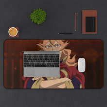 Load image into Gallery viewer, Black Clover Mereoleona Vermillion Mouse Pad (Desk Mat) With Laptop
