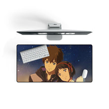 Load image into Gallery viewer, Your Name. Mouse Pad (Desk Mat) On Desk
