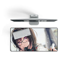 Load image into Gallery viewer, Anime Girl Mouse Pad (Desk Mat) On Desk
