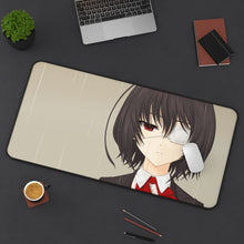 Load image into Gallery viewer, Another Mei Misaki Mouse Pad (Desk Mat) On Desk
