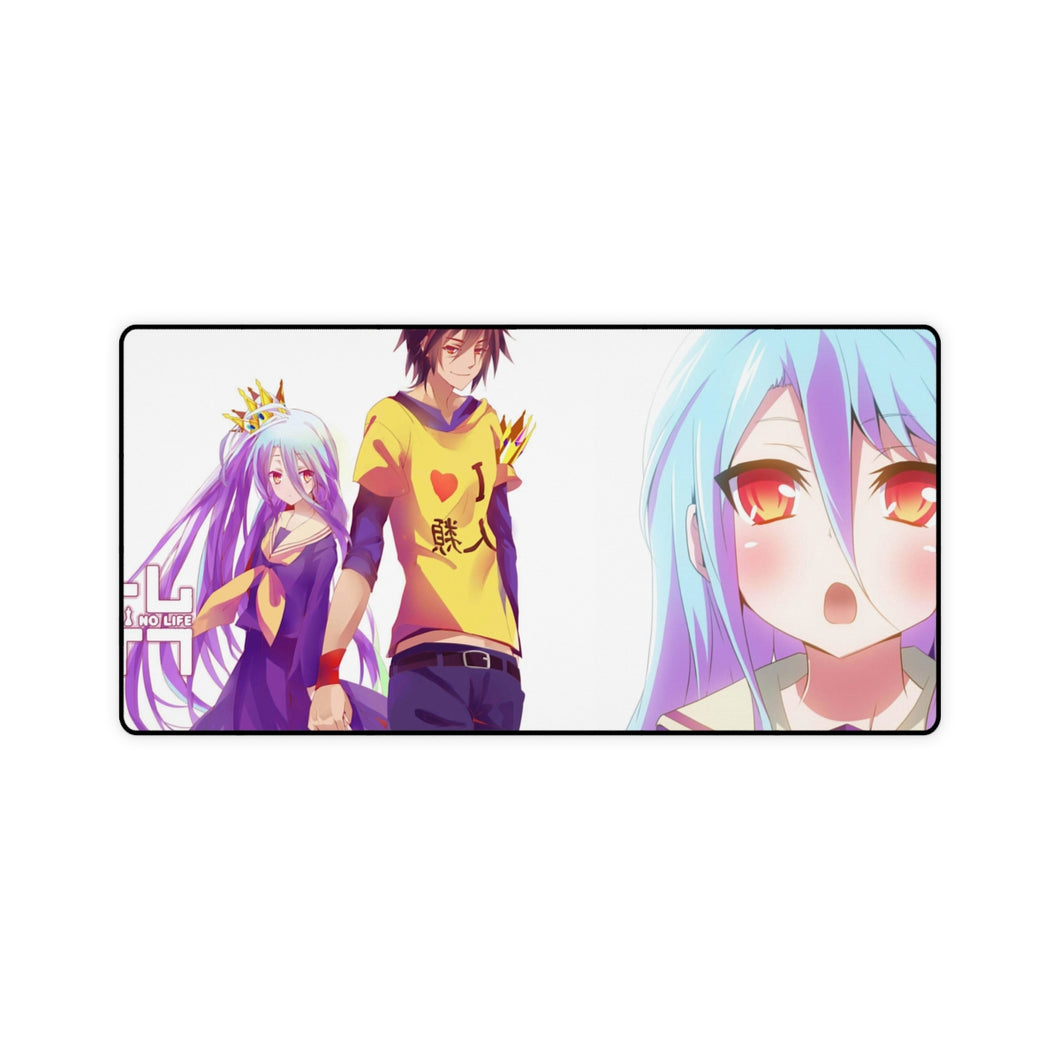 Sora and Shiro Mouse Pad (Desk Mat)