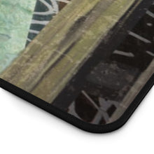 Load image into Gallery viewer, Girl, bubblegum and Coca-Cola Mouse Pad (Desk Mat) Hemmed Edge
