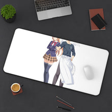 Load image into Gallery viewer, Food Wars: Shokugeki No Soma Mouse Pad (Desk Mat) On Desk
