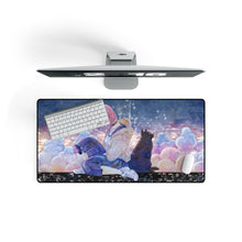 Load image into Gallery viewer, Anime Girl Mouse Pad (Desk Mat) On Desk
