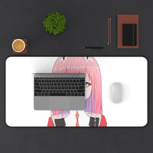 Load image into Gallery viewer, Darling In The FranXX Mouse Pad (Desk Mat) With Laptop
