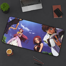 Load image into Gallery viewer, Code Geass Lelouch Lamperouge, Suzaku Kururugi, Euphemia Li Britannia Mouse Pad (Desk Mat) On Desk
