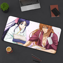 Load image into Gallery viewer, Rurouni Kenshin Mouse Pad (Desk Mat) On Desk
