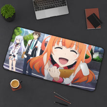 Load image into Gallery viewer, Plastic Memories Isla, Tsukasa Mizugaki, Michiru Kinushima, Zack Mouse Pad (Desk Mat) On Desk
